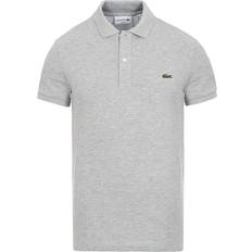 Lacoste Grå Polotrøjer Lacoste Petit Piqué Slim Fit Polotrøje - Grå