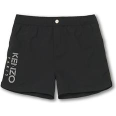 Kenzo Men Swimwear Kenzo Logo Bathing Shorts - Black