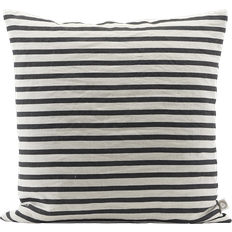 House Doctor Stripe Cushion Cover Black/Grey (60x60cm)