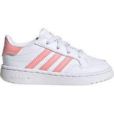 Adidas Joggesko Adidas Infant Team Court - Cloud White/Glow Pink/Core Black