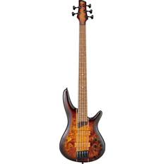 Ibanez SR Premium SR5PBLTD 5-String Bass Guitar, Dragon Eye Burst Low Gloss