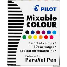 Røde Penntilbehør Pilot Mixable Colour Refill Parallel Pen 12-pack