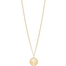 Pilgrim Guldpläterad Halsband Pilgrim Elin Necklace - Gold