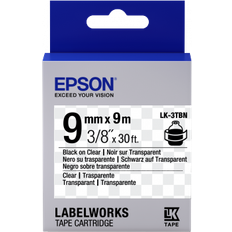 Transparent Märkband Epson LabelWorks Black on Clear
