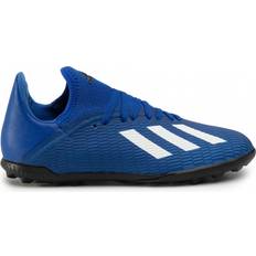 Adidas Mesh Football Shoes adidas Kid's X 19.3 TF - Royal Blue/Cloud White/Core Black