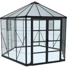 Drivhus 11.5 m2 Palram Oasis 11.5m² Aluminium Polycarbonat