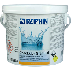 Delphin chockklor granulat Delphin Chlorine Granules 3kg