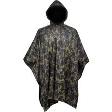 vidaXL Waterproof Army Rain Poncho - Camouflage