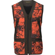 Kamuflasje Vester Härkila Wildboar Pro Safety Waistcoat - Orange Blaze/Shadow Brown