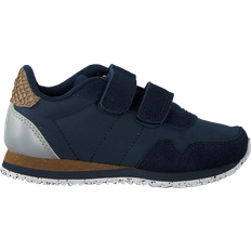 Kork Sneakers Barnskor Woden Nor Suede - Navy