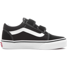 Vans 35 Zapatos para Niños Vans Zapatillas Con Cierre Adherente Junior Old Skool - Black/True Whit