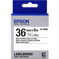 Office Supplies Epson LabelWorks Black on White