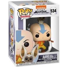 Avatar funko pop Funko Pop! Animation Avatar the Last Airbender Aang with Momo