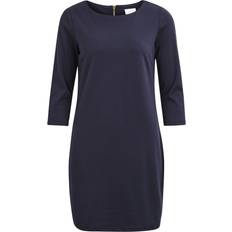 Vila Vitinny Simple Dress - Blue/Total Eclipse