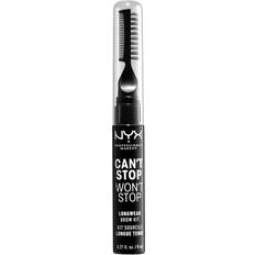 NYX Can't Stop Won't Stop Longwear Brow Kit Black