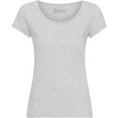 Bread & Boxers Crew-Neck Relaxed T-shirt Women - Grey Melange