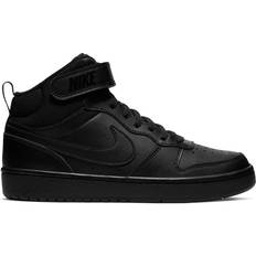 Nike Textile Trainers Nike Court Borough Mid 2 GSV - Black