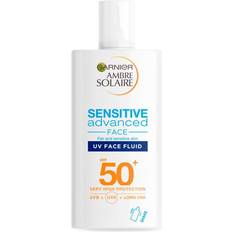 Garnier 50 face spf Garnier Ambre Solaire Sensitive Advanced UV Face Fluid SPF50+ 40ml