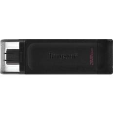 Kingston Clé USB C 3.2, Mémoire 32GB, DataTraveler 70