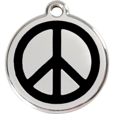 Red Dingo Enamel Tag Peace Small