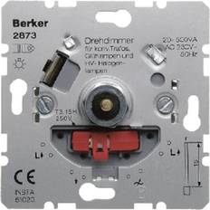 Reguladores de Pared Berker Drehdimmer 20-500W/VA 2873