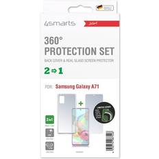 4smarts Pack Protector Samsung Galaxy A71de Bumper Cristal Templado