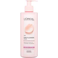 Lotion Face Cleansers L'Oréal Paris Fine Flowers Cleansing Milk 400ml