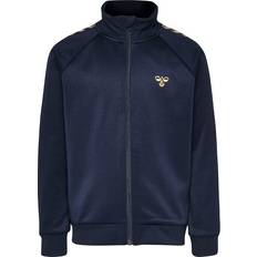 Hummel Junior Kick Zip Jacket Blue/Gold Unisex