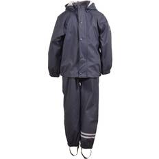 12-18M Regnsæt Mikk-Line PU Rain Set - Blue Nights/Blue (33138-287)