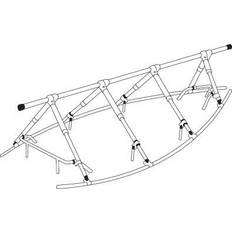 Noa däckställning Noa Outlaying frame 9 meter 3 stanchion base (10413)