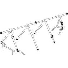 Dækstativer & Bådpresenninger Noa Deck Frame 11m