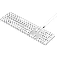 Aluminum Wired USB Keyboard  (Nordic)