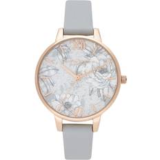 Olivia Burton Terrazzo Florals OB16TZ01 Naisten 34 mm Analoginen Kvartsi Mineraalilasi