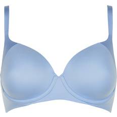 Triumph Body Make-Up Soft Touch Wired Padded Bra - Wedgewood Blue