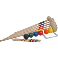 Metallo Croquet Bex Croquet Family Pine Wood 6 Players