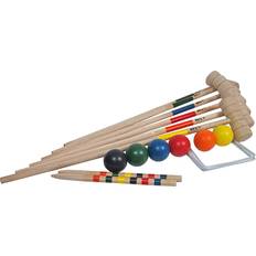 Croquet Family Pine Wood 6 Players