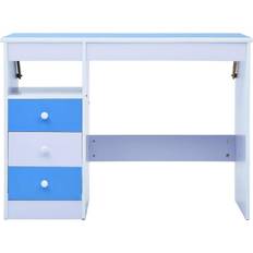 Blau Tisch vidaXL Children Drawing Study Desk Tiltable