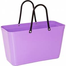 Purple Totes & Shopping Bags Hinza Shopping Bag Large (Green Plastic) - Purple