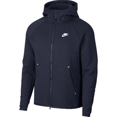 Nike tech fleece blå NIKE Tech Fleece Full Zip Hoodie Men - Obsidian Blue