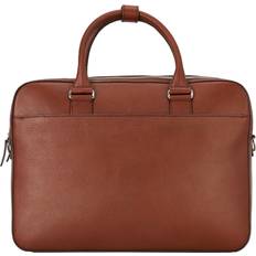 Burin Briefcase - Cognac