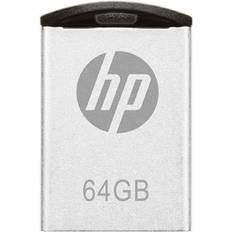 Schede di Memoria & Chiavette USB PNY HP v222w Chiavetta USB 64 GB Argento HPFD222W-64 USB 2.0