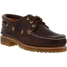 Snøring Seilersko Timberland 3-Eye Classic Handsewn - Dark Brown Full-Grain