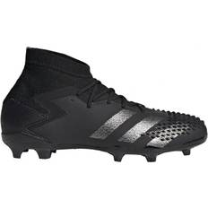 Best Chaussures de football Adidas Predator Mutator 20.1 Firm Ground Boots - Core Black/Silver Metallic