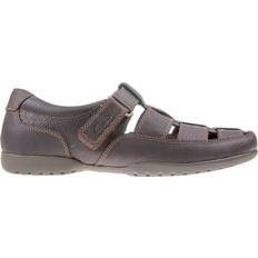 Clarks Men Sandals Clarks Recline Open M - Mahogany Leather