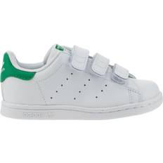 adidas Kid's Stan Smith Strap - Ftwr White Ftwr White/Green