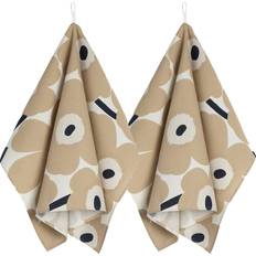 Marimekko Unikko 2-Pack Viskestykke Off-White (70x47cm)