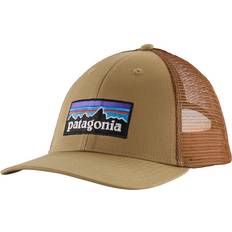 Patagonia P-6 Logo LoPro Trucker Hat - Classic Tan