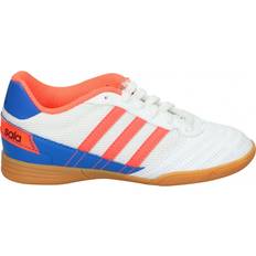 Adidas super sala Barnskor adidas Junior Super Sala IN - Cloud White/Signal Coral/Glow Blue