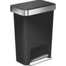 Simplehuman Rectangular Pedal Bin with Liner Pocket 11.88gal