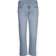 Levi's 501 Crop Jeans - Light Indigo/Worn in